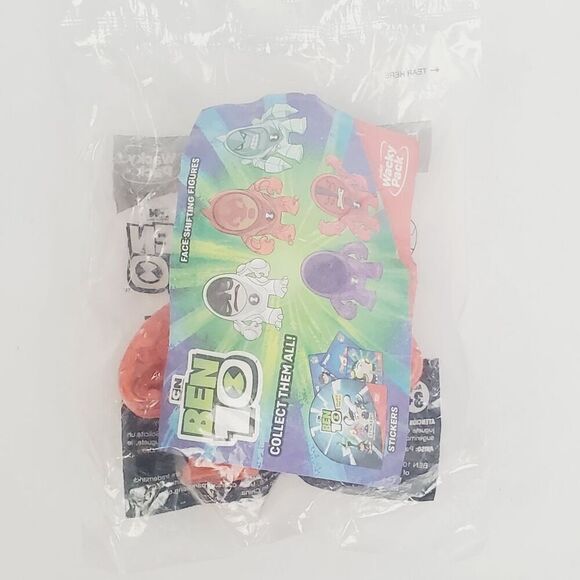 Sonic Wacky Pack, Ben 10 Face Shifting Figures, Heat Blast - Picture 2 of 3